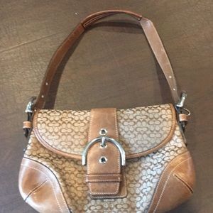 Small hobo coach bag.